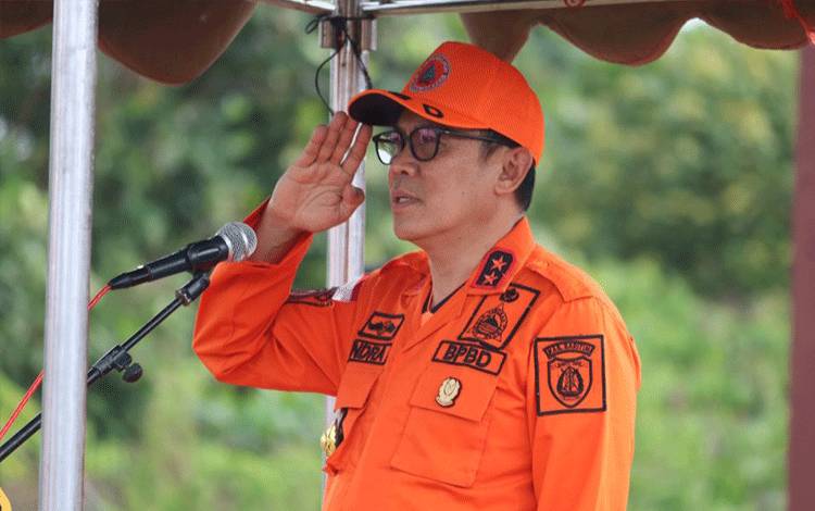 Pj Bupati Barito Timur Harap BPBD Damkar Responsif Hadapi Bencana