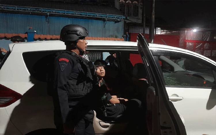 Brimob Tangkap Delapan Orang Terduga Begal di Medan