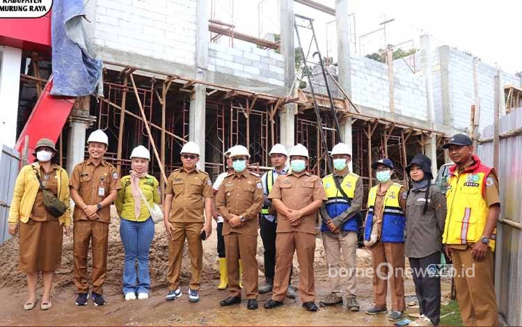 Pj Bupati Murung Raya Pantau Progres Pembangunan Infrastruktur Prioritas