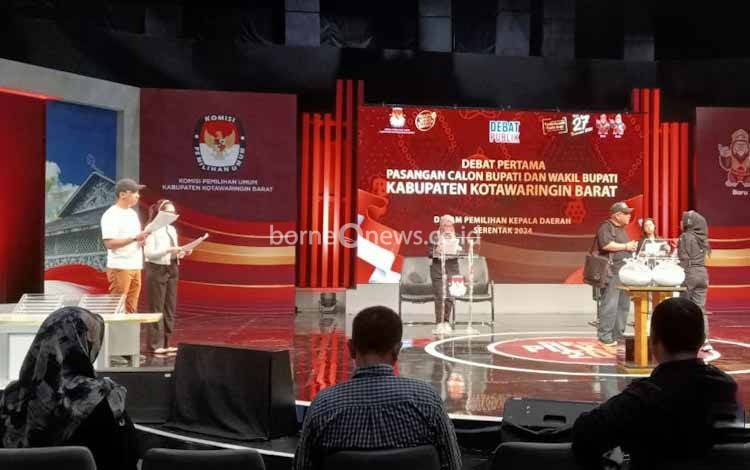 Gladi Resik Digelar Beberapa Jam Jelang Debat Publik Paslon Pilkada Kobar