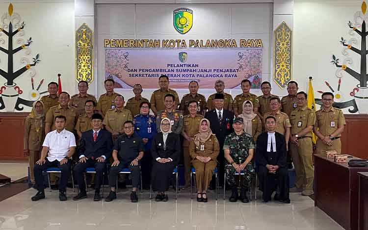 Ketua DPRD Palangka Raya Dukung Pj Sekda Palangka Raya Maksimalkan Roda Pemerintahan
