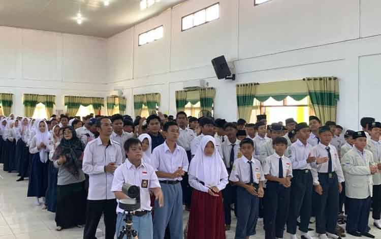 400 Pelajar SMP/MTs di Sukamara Kampanye Setop Bullying