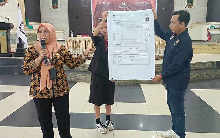 KPU Barito Timur Gelar ToT Fasilitator Bimtek KPPS untuk Pilkada Serentak 2024
