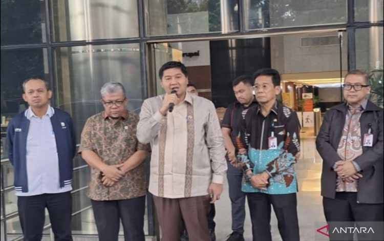 KPK-Maruarar Sirait Bahas Tanah Koruptor untuk Perumahan Rakyat