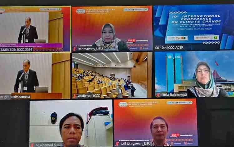 Prof Rahmawaty dari Indonesia Jadi Pembicara dalam Konferensi Internasional ke-10 tentang Perubahan Iklim