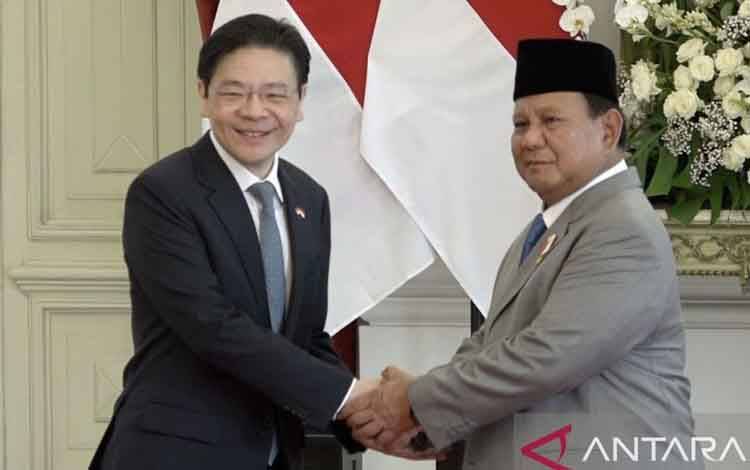 Prabowo Sebut Kunjungan Resmi Pertama PM Singapura sangat Bermakna