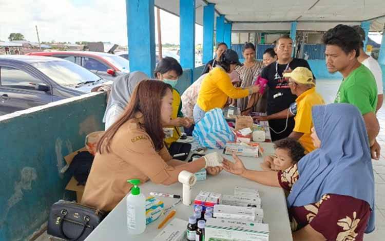 Rentan Masalah Kesehatan, Dinkes Kalteng Turun Laksanakan Rikes Wilayah Padat Penduduk