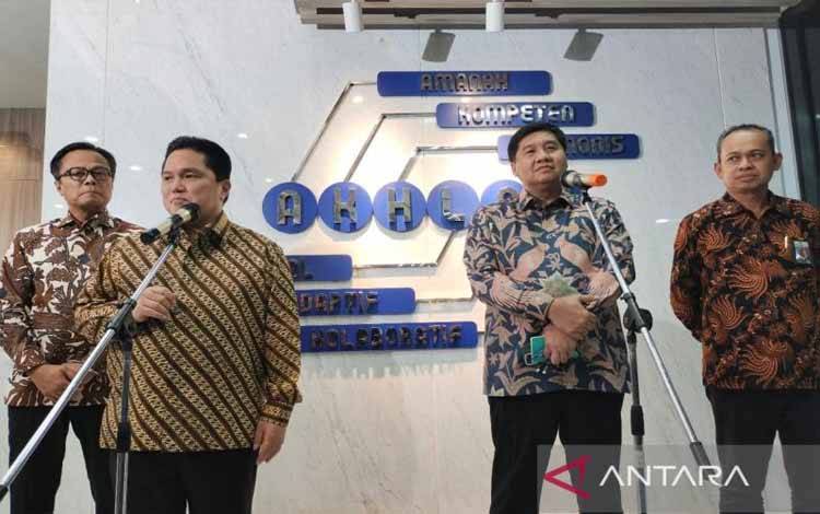 Menteri BUMN dan PKP Petakan Aset BUMN Dukung 3 Juta Rumah
