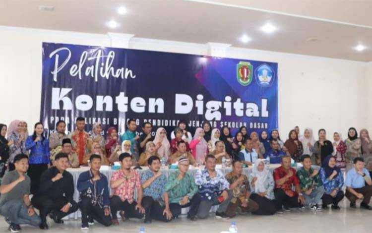 Kepala Dinas Pendidikan Katingan Harapkan Guru SD Kuasai Pembuatan Konten Digital