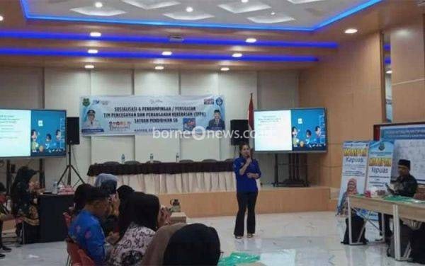 Sosialisasi Penguatan Tim Penanganan Kekerasan di Satuan Pendidikan SD Kapuas