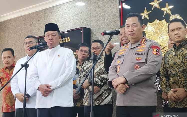 Kapolri dan Menteri ATR Sepakat Tangani Kasus Tanah Secara Humanis