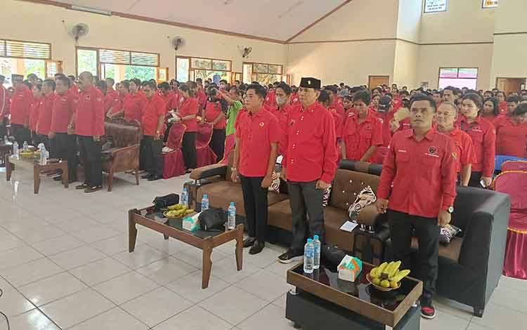 PDI Perjuangan Barito Timur Gelar Rakercabsus untuk Konsolidasi Kemenangan di Pilkada Serentak