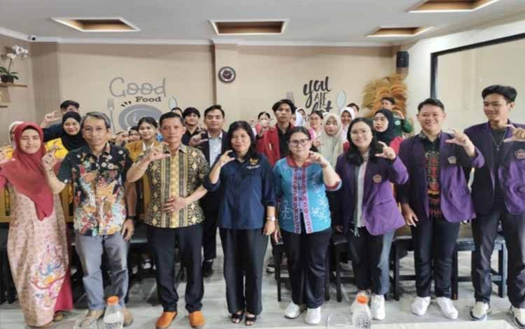 Diskominfo SP Palangka Raya Ajak Mahasiswa Sosialisasikan SP4N-LAPOR