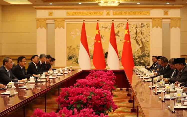Prabowo: Indonesia Ingin Belajar Cara China Menangani Kemiskinan
