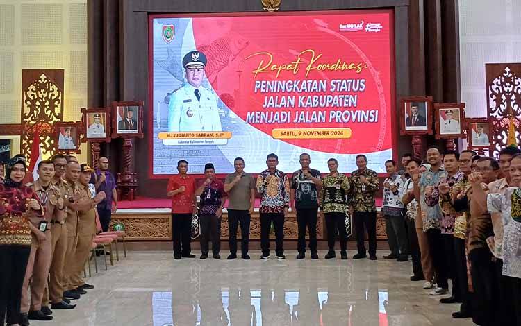 Buka Keterisolasian Wilayah, 3 Ruas Jalan di Kotim, Seruyan, dan Katingan Alih Status Jadi Jalan Provinsi Kalteng