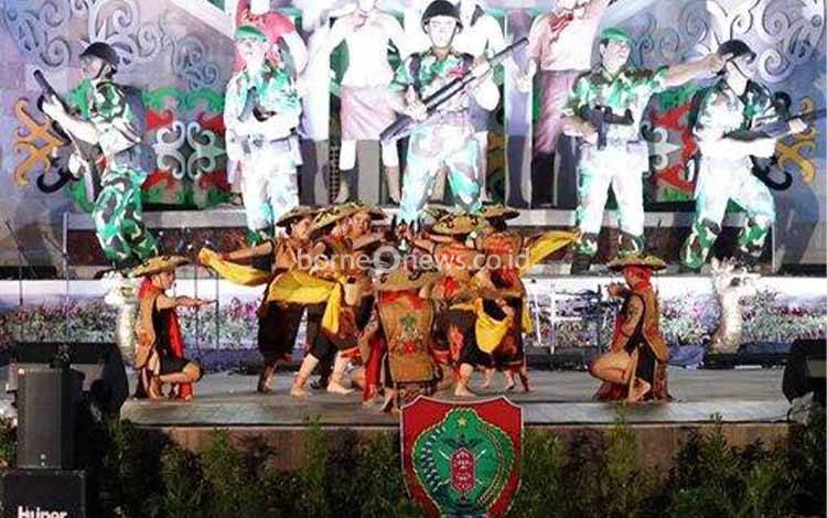Gelar Seni Budaya Kalteng Meriahkan MTQ VII KORPRI di Palangka Raya