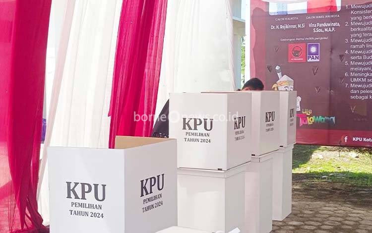 KPU Palangka Raya Gelar Simulasi Pemungutan dan Perhitungan Suara Pada 16 November