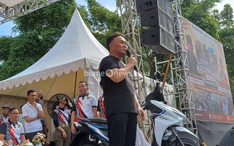 Gubernur Kalteng Sebut Jalan Sehat di Sampit tak Ada Unsur Politik