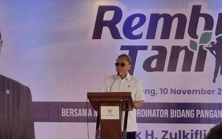 Menko Pangan: Jaringan Irigasi Tambahan segera Dibangun di 2025