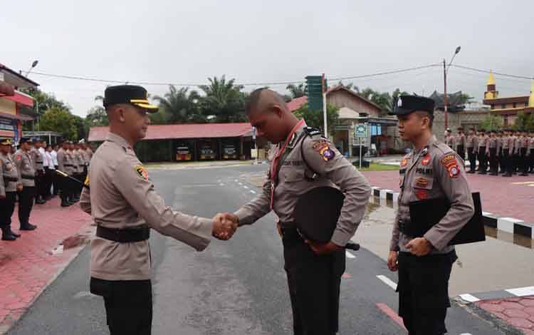 Polres Katingan Kedatangan 27 Siswa Latja Polda Kalteng