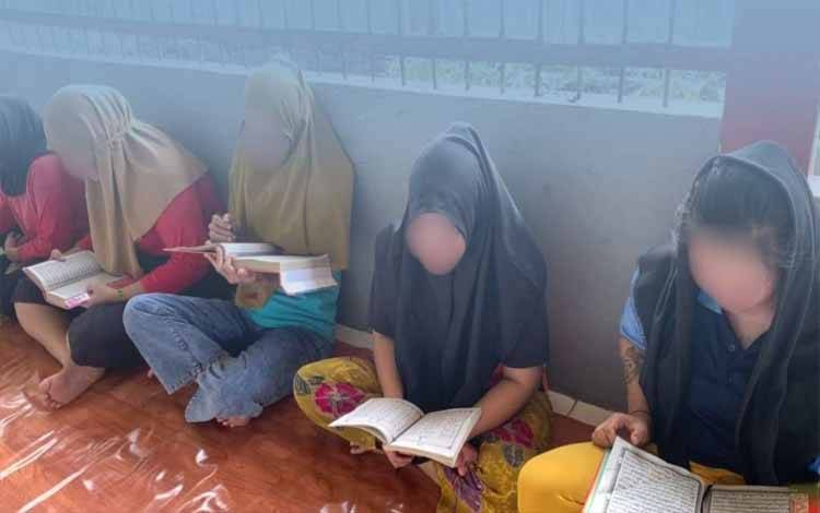 Rutan Kuala Kapuas Rutinkan Yasinan bagi WBP Perempuan