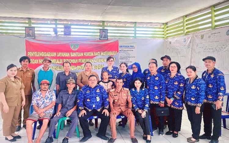 Kabag Hukum Barito Timur Sosialisasikan Raperbup Bantuan Hukum bagi Masyarakat Tidak Mampu
