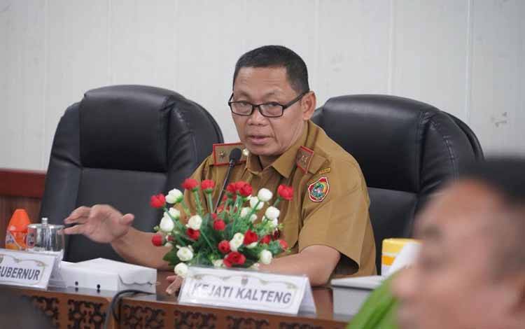 Sahli Gubernur Kalteng Hadiri Rakor Tinjauan Inflasi dan Indeks Perkembangan Harga M1 November 2024