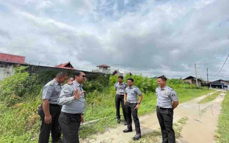 Lapas Sampit Siapkan Lahan Dukung Program Ketahanan Pangan