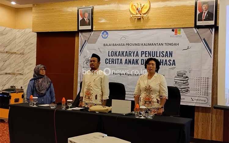 Balai Bahasa Gelar Lokakarya Penulisan Cerita Anak Dwibahasa