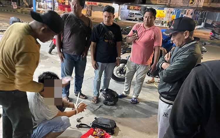 Seorang Pedagang Sayur di Palangka Raya Ditangkap karena Diduga Edarkan Sabu