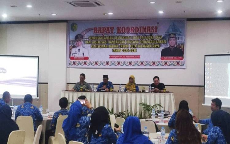 Pemko Palangka Raya Bentuk TKPK Atasi Kemiskinan