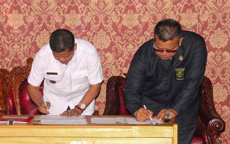 Pemkab Seruyan dan Pengadilan Agama Kuala Pembuang Teken Nota Kesepakatan