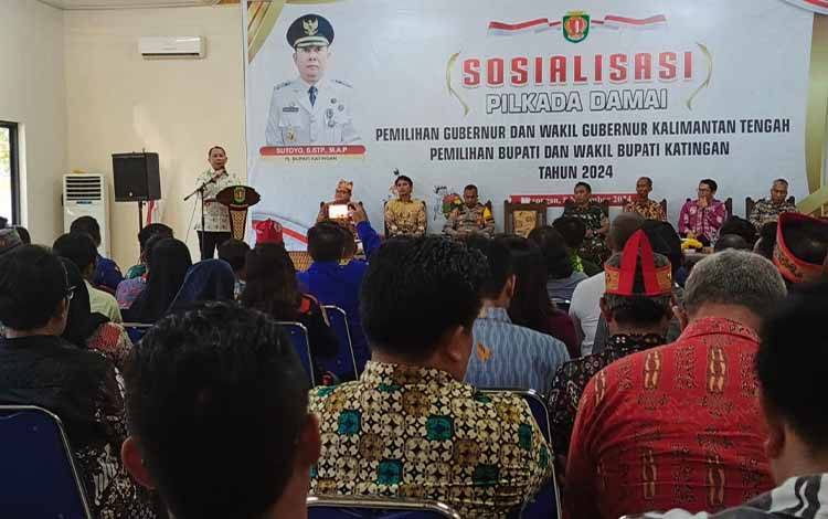 Kesbangpol Katingan Dukung Pilkada Damai 2024