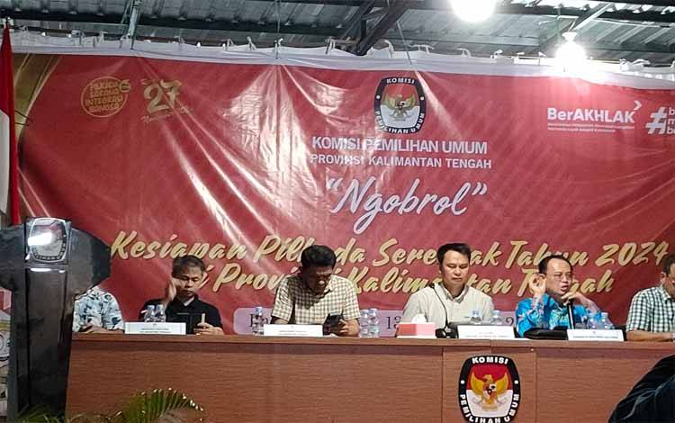 KPU Kalteng Pastikan Kesiapan Logistik Pemilu Capai 95 Persen