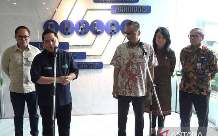 Erick Thohir: BUMN dan PU Bersinergi Dukung Hilirisasi Swasembada