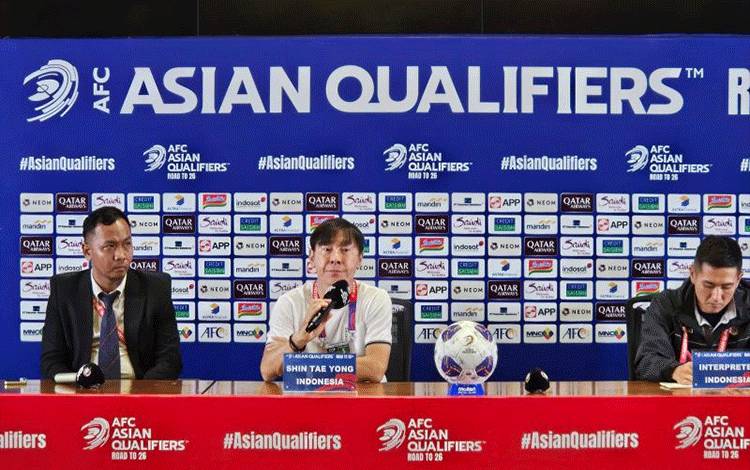 Pelatih Shin Tae-yong Masih Targetkan Indonesia Finis Empat Besar