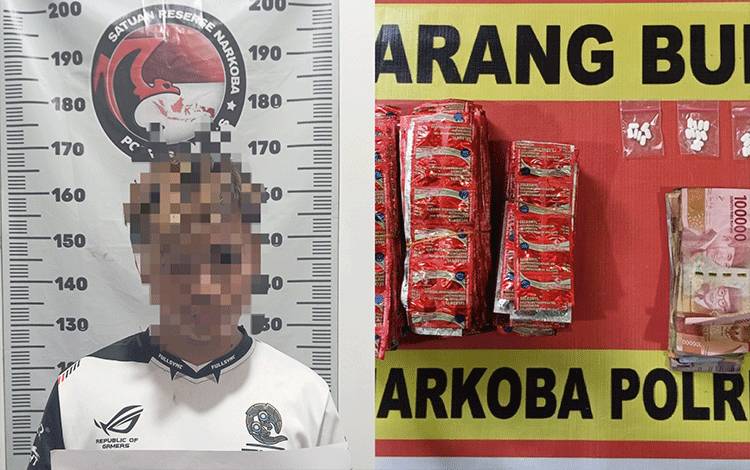 Polres Kapuas Tangkap Pemuda Edarkan Obat Terlarang