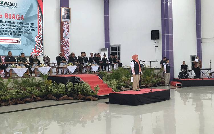 Bawaslu Palangka Raya Ingatkan Pengawas TPS Jaga Integritas dan Profesionalisme