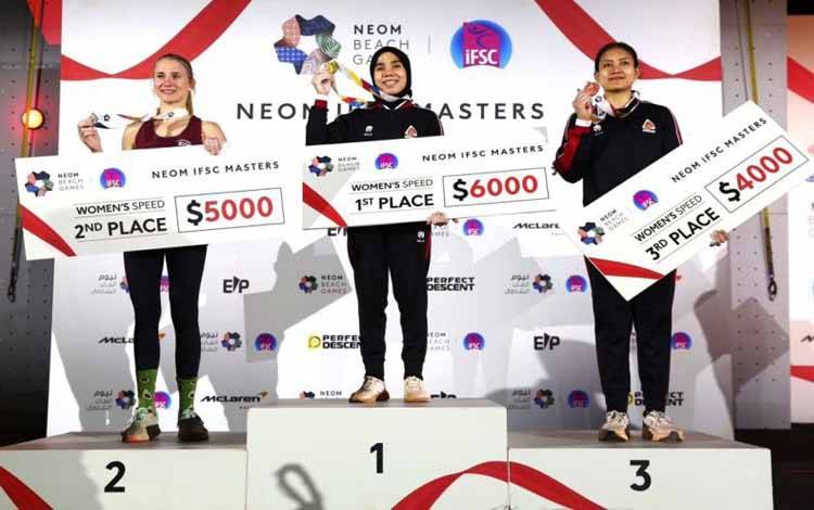 Rajiah Sallsabillah Juarai Neom IFSC Masters 2024