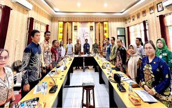Kantor Pertanahan Barito Utara Rapat Integritas Penataan Aset dan Penataan Akses