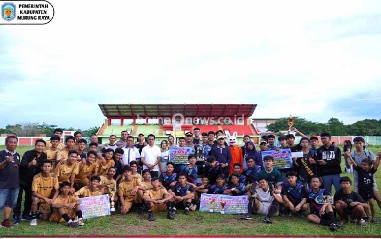 Turnamen Sepak Bola Liga Pelajar Murung Raya 2024 untuk Menemukan Bibit Unggul