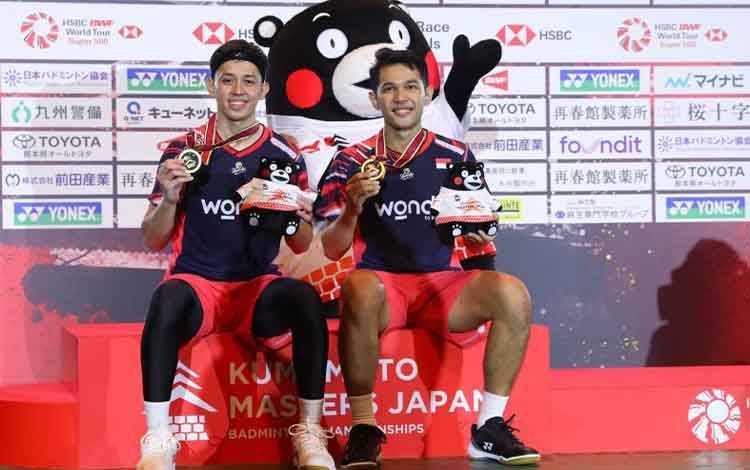 Fajar/Rian Juara Kumamoto Japan Masters usai Tekuk Hoki/Kobayashi