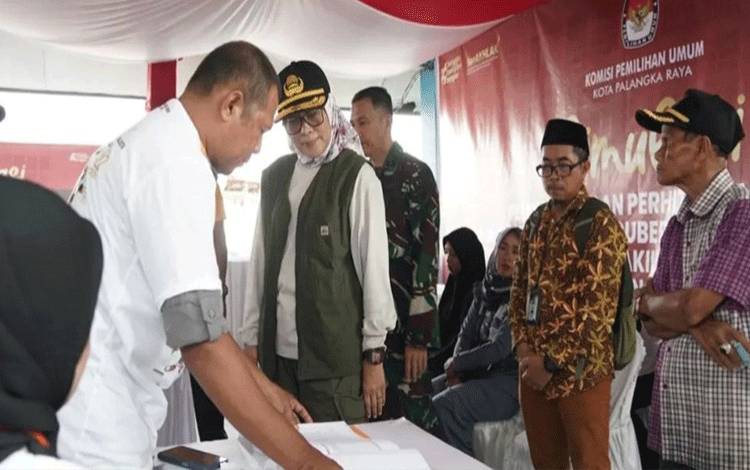 Pj Wali Kota Palangka Raya Ajak Masyarakat Gunakan Hak Pilih dengan Bijak