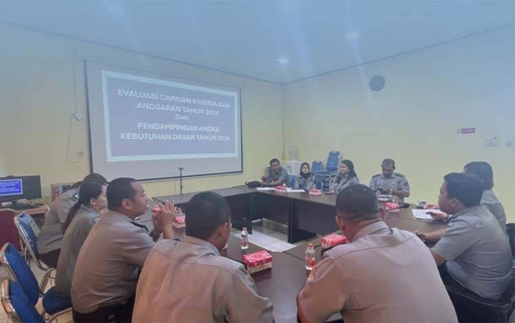 Rutan Kapuas Terima Kunjungan Monev dari Kanwil Kemenag Kalteng