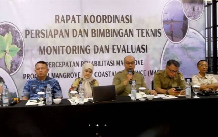 Rakor Persiapan dan Bimtek Monitoring dan Evaluasi Percepatan Rehabilitasi Mangrove Program M4CR di Sumatera Utara