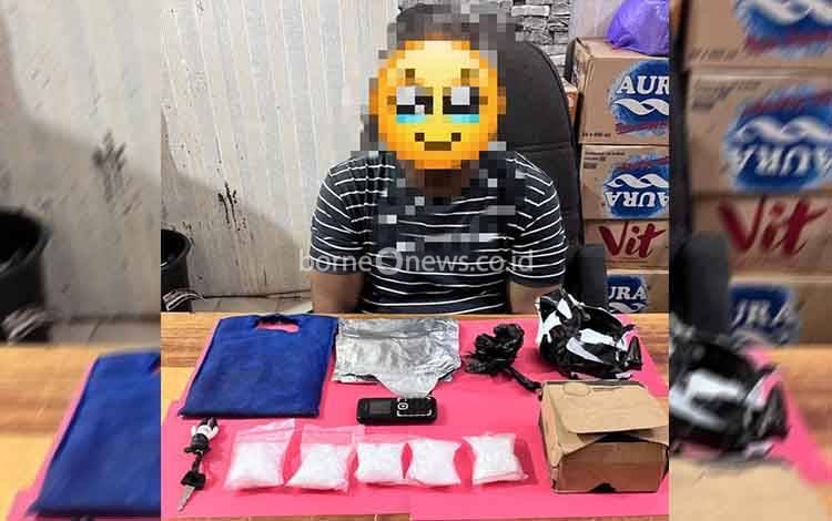 Ditresnarkoba Polda Kalteng Ungkap Peredaran Narkoba di Wisma Palangka Raya, 223,38 Gram Sabu Disita