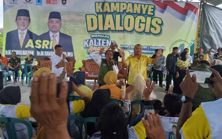 Pasangan Razak-Suwanto Prioritaskan Perbaikan Infrastruktur Jalan dan Jembatan di Kalteng