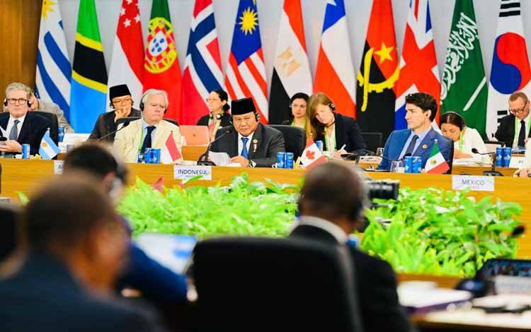 Prabowo Tekankan Aksi Kolektif Atasi Perubahan Iklim pada KTT G20