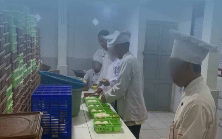 Petugas Rutan Kapuas Awasi Kualitas Makanan Warga Binaan Tetap Terjaga