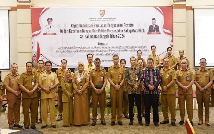 Kesbangpol Kalteng Selaraskan Program Pusat dan Daerah